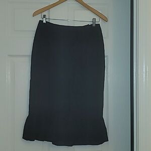 Boden Ruffle Linen Skirt